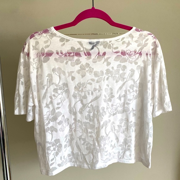 Buffalo David Bitton Sheer Top, Small - Picture 1 of 2